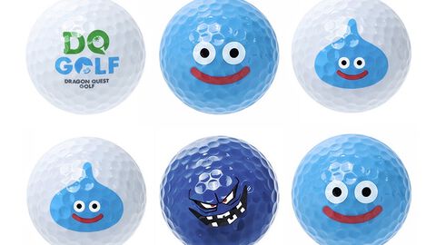 『ドラクエ』スライムやばくだんいわがゴルフボールに。ゴルフ用品を取り扱う新ブランド“DRAGON QUEST GOLF”から2月6日より発売【ドラゴンクエスト】