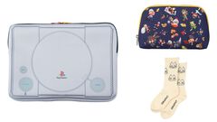 初代プレステのPCスリーブケース、『どこでもいっしょ』靴下、『サルゲッチュ』トラベルポーチなどが登場。本日（1/21）よりGRAPHT公式ストアにて予約開始
