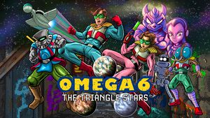 『オメガ6 ザ・トライアングルスターズ』Switch向けに7月25日発売。今村孝矢氏の漫画が原作のコマンド選択式SFアドベンチャー。16bitで描かれるレトロな世界を堪能せよ