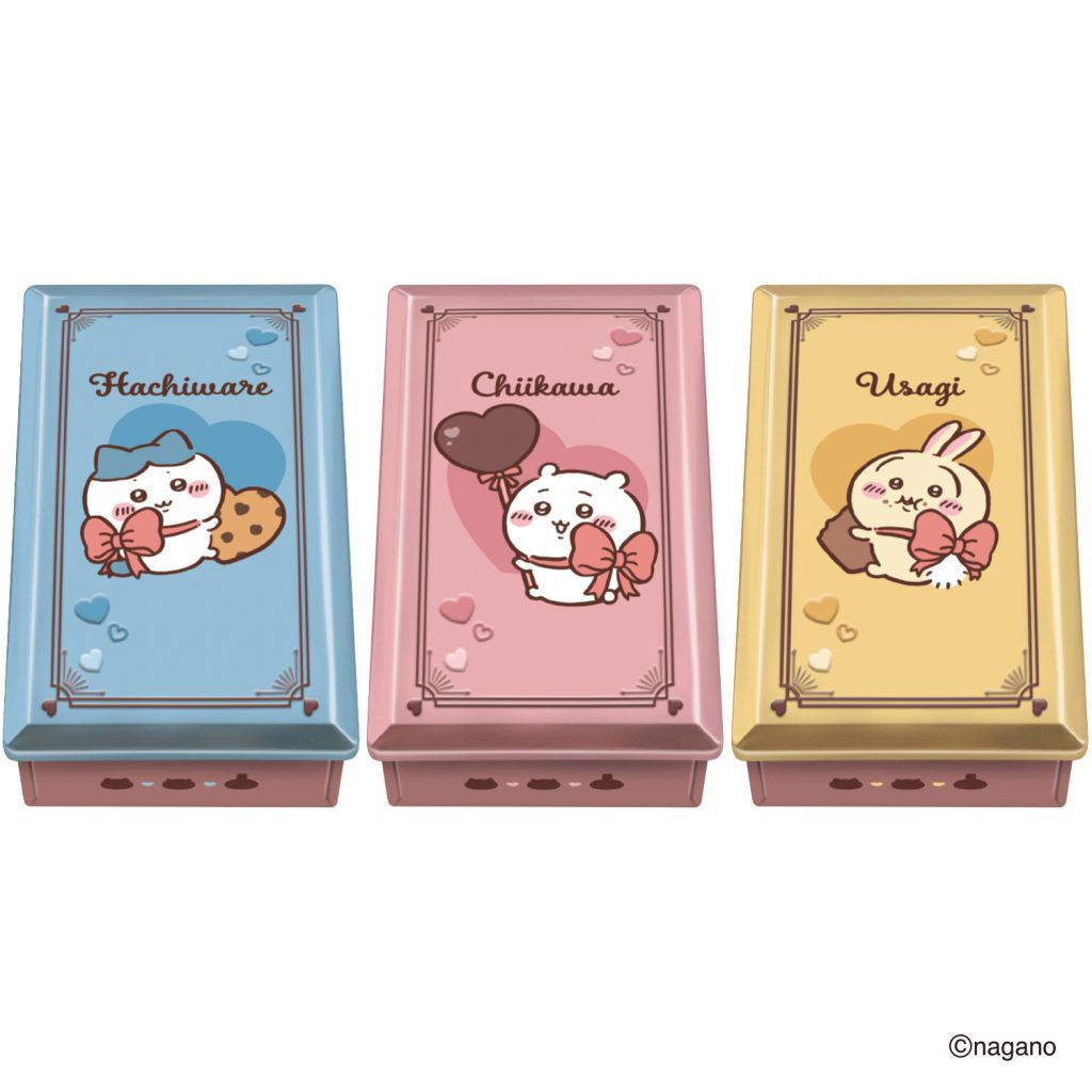ちいかわバレンタイン】かわいい缶入りチョコ『ハート ちいかわ