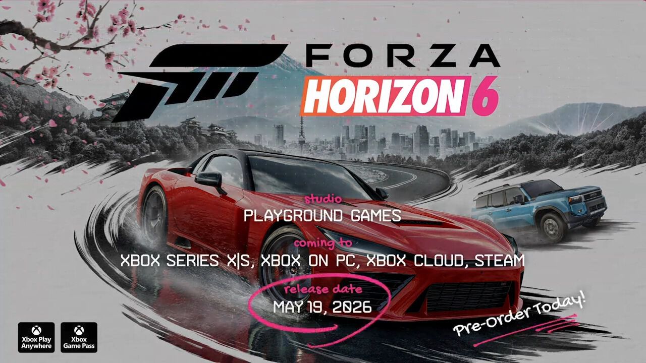 『Forza Horizon 6』が5/19発売決定。日本が舞台のシリーズ最新作【Developer_Direct 2026】 - 電撃オンライン