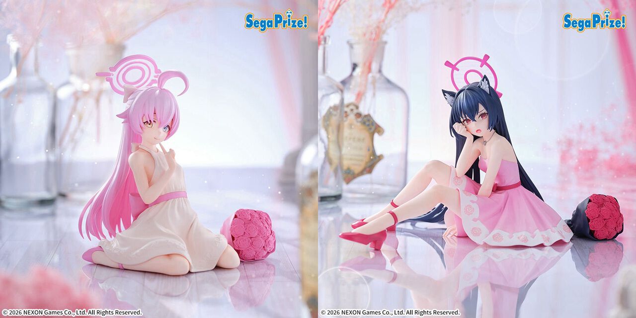 ブルーアーカイブ』ホシノとセリカの新作フィギュアはセガオリジナルの