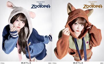『ズートピア』ジュディとニックのラウンジウェアはモコモコかわいい。リンクコーデを楽しんで【1月28日17時より予約受付スタート】