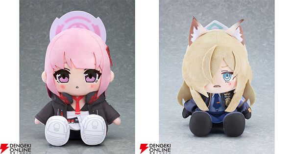 ブルアカ』エイミとヒマリがかわいい“ちょこぷに”ぬいぐるみに。カンナ