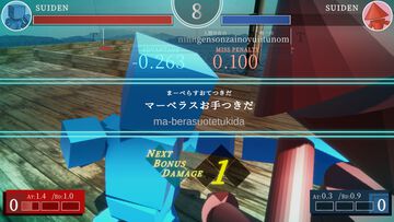 『STREET TYPER X』すべての行動を“タイピング”で行う対戦格闘ゲーム。前進する場合は「mae」を、パンチを打つ場合は「panti」を入力