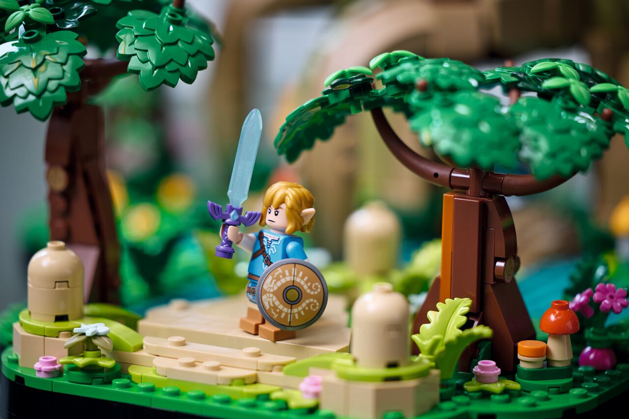 ゼルダの伝説』の“デクの樹”がレゴになって登場。『ブレス オブ