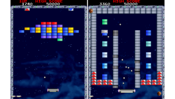 【アケアカ】『クエスター』1月29日配信。分裂ボールやお助けアイテムを駆使して敵を退け、地球への帰還を目指すブロック崩しゲーム