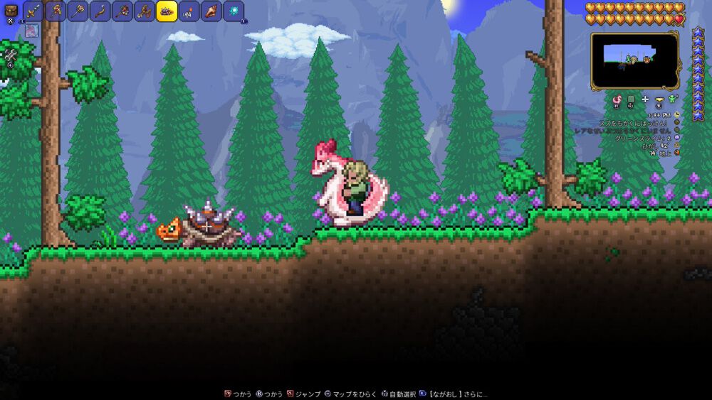 『テラリア』大型アップデートで日本語に正式対応。新アイテムは召喚士向けの“ムチ”カテゴリ9種を筆頭に650以上。チェスト内の素材を使った直接クラフトのシステムも実装