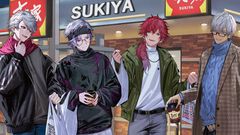 すき家×にじさんじ“せめ4”コラボキャンペーンが2/5より開催。葛葉、ローレン、イブラヒム、ふわっちのオリジナルカードがもらえるセット、店内放送など盛りだくさん