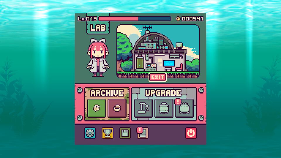 『終末ミジンコラボラトリー』終末世界で働く少女を画面の片隅で見守るドット絵放置ゲーム。体験版が2月11日に配信決定
