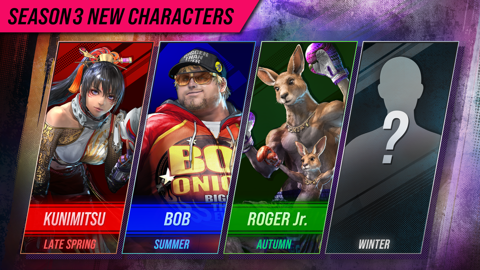 『鉄拳8』州光、ボブ、ロジャーJr.がシーズン3で参戦決定。バトルバランス調整や機能追加などを含むシーズン3のロードマップも公開