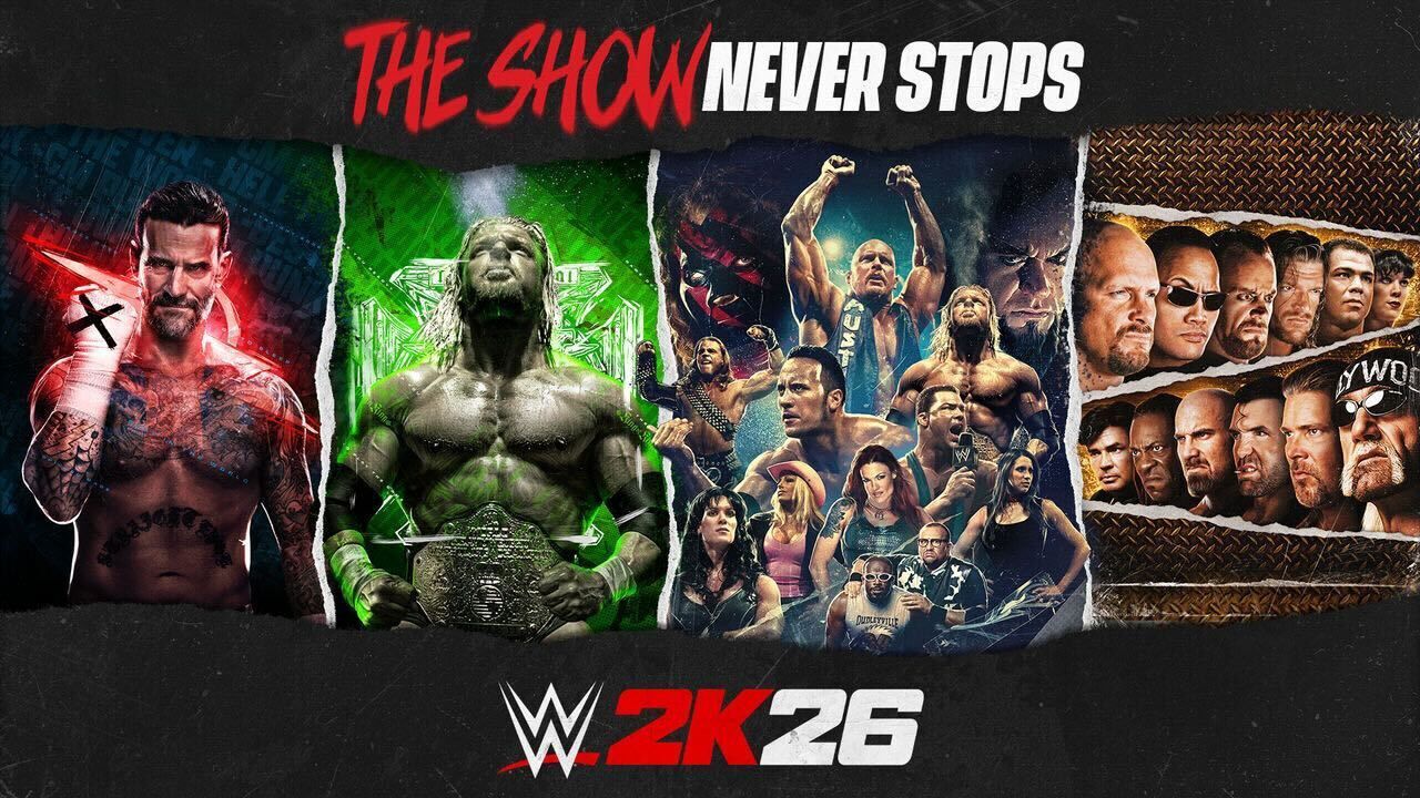 WWE 2K26』英語版が3月13日に発売決定。シリーズ最多となる400名以上の 