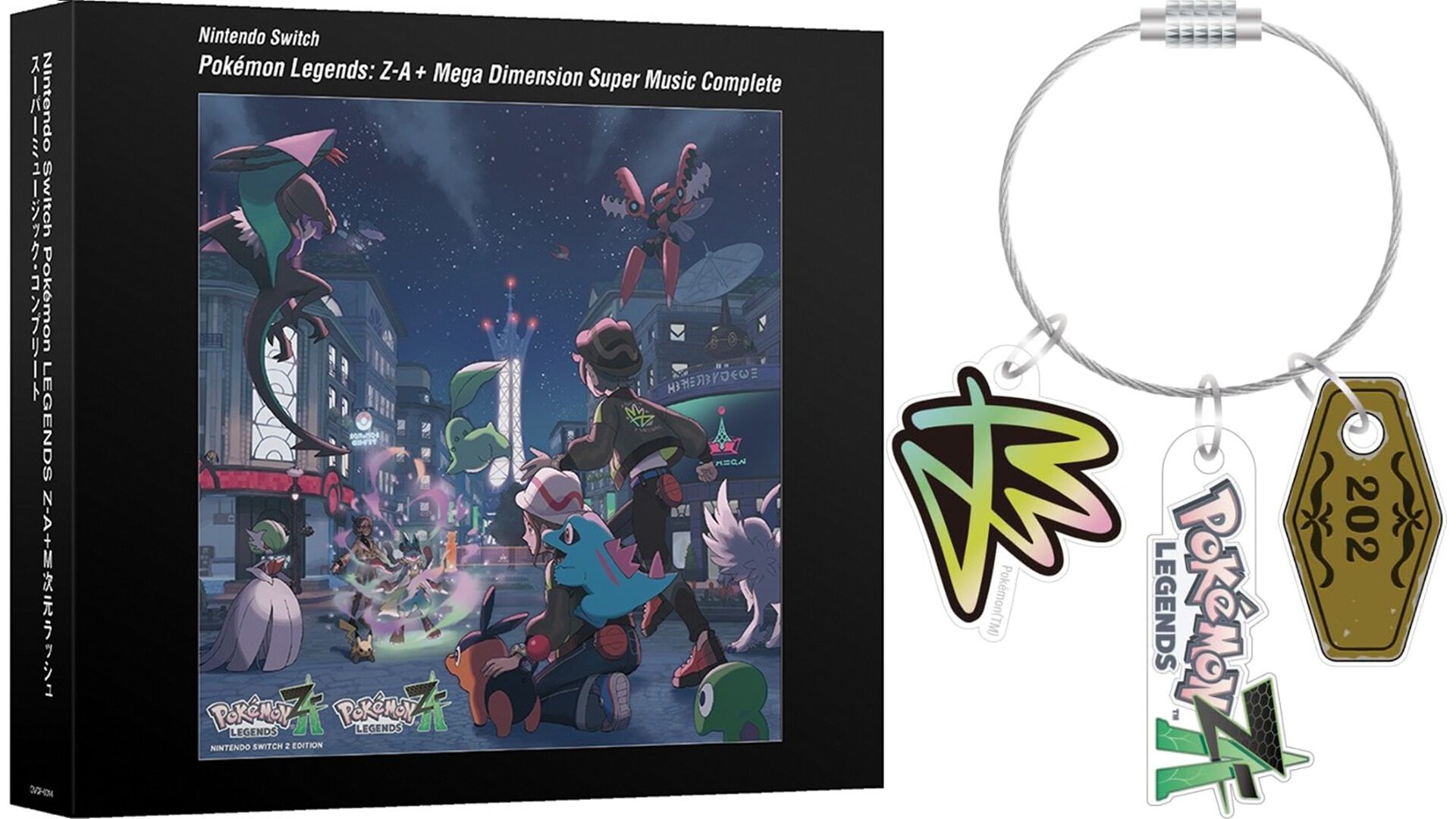 ポケモンZA』サントラがAmazonと楽天で予約受付中！ 購入特典はMZ団