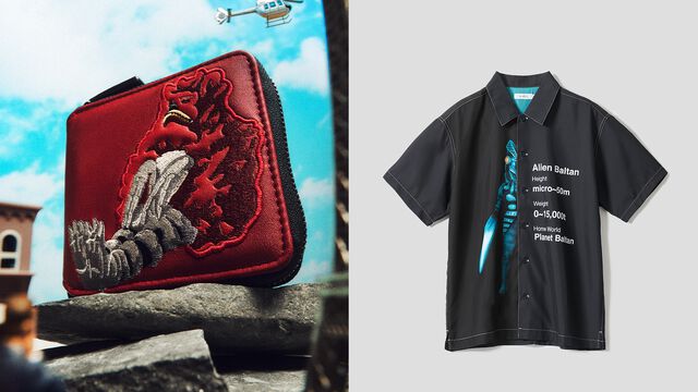 『ウルトラマン』居眠りピグモンがかわいいコラボアイテムに。ユニークなバルタン星人シャツも登場、グラニフより2月10日発売