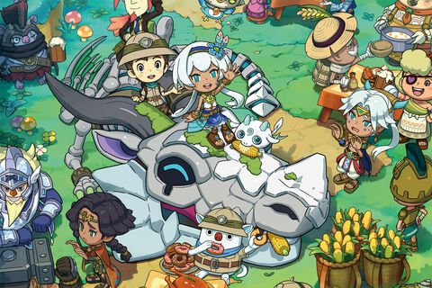 『ファンタジーライフｉ』の公式ビジュアル集が3月31日に発売決定。A4サイズ304ページの大ボリュームでさまざまなビジュアルを網羅した1冊