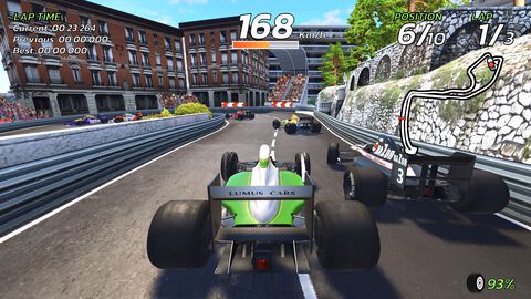 『4PGP』90年代アーケード風のレースゲーム。Switch2版とSwitch版が本日（2/5）発売