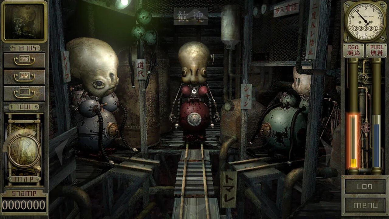 特異な世界が目を引く“歪みゲー”『ガラージュ』Switch版が6月6日に発売。異形の姿になった主人公が精神世界からの脱出を目指す