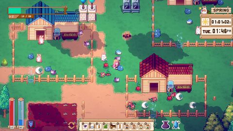 『Mystical Demon Farm』魔法使いの農場運営。ときにはモンスター収集とダンジョン探索。おバカでかわいい人工生命体たちとの農場生活シミュレーション【2027年発売】