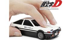 『頭文字D』藤原拓海の愛車ハチロク・トレノ（AE86）無線マウスに刷新モデルが登場。ライト開閉ギミック搭載、操作時の安定感と快適性にも配慮【予約開始】