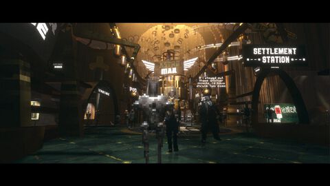 『MoonStreet: The Playable Movie』世界の情報密度がとにかく“濃い”、レトロフューチャーなSF探偵アクションアドベンチャー発表。科学者＆ロボのバディが謎を解く