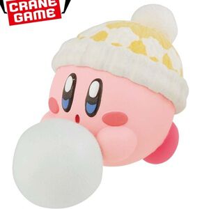 【星のカービィ】カービィとワドルディが楽しそうに雪遊び♪ 質感もポイントのミニフィギュアが再登場