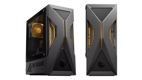 ASUSのコンパクトゲーミングPC“TUF Gaming T500”に新モデル追加。最新のRX9060XT搭載モデルが17万円、RTX5060Ti搭載モデルが33万円で登場
