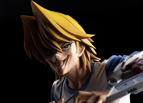 『遊戯王』“パーフェクト城之内”の表情の再現度が高すぎる。城之内くんフィギュアのコトブキヤショップ限定特典として魅力的すぎるパーツが付属