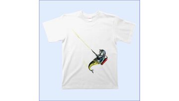 「イルカがせめてきたぞっ」のTシャツが出たぞっ！ 『なぜなに学習図鑑』に掲載された未来のイルカがインパクト大。描いた小松崎茂氏のショップが販売しているのでちゃんとオフィシャル