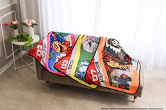 『パックマン』『ゼビウス』『ドルアーガの塔』のブランケットが発売。本体・外箱ともにファミコンのパッケージデザインを再現【クラシックゲームブランケット】