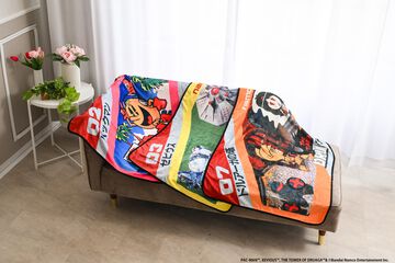 『パックマン』『ゼビウス』『ドルアーガの塔』のブランケットが発売。本体・外箱ともにファミコンのパッケージデザインを再現【クラシックゲームブランケット】