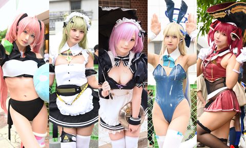 【コスプレ】『NIKKE』『ブルアカ』『刃牙』花山薫らが歩行者天国に集結。『ブラックラグーン』あわせや『鬼滅の刃』憎珀天もかっこいい！【ストフェス2024】