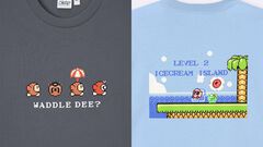 カービィ＆ワドルディたちのドットイラストがかわいいGUコラボアパレルが5月1日発売。リゾート気分を楽しめるキュートなデザインがラインアップ