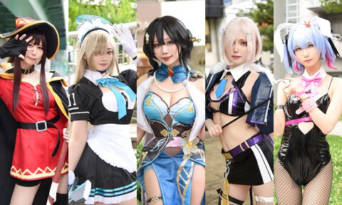 【コスプレ】『NIKKE』『崩壊：スターレイル』『FGO』レイヤーたちは雨にも負けず。『シティーハンター』や『魔法少女にあこがれて』など、多彩な姿に要注目【ホココス2024】