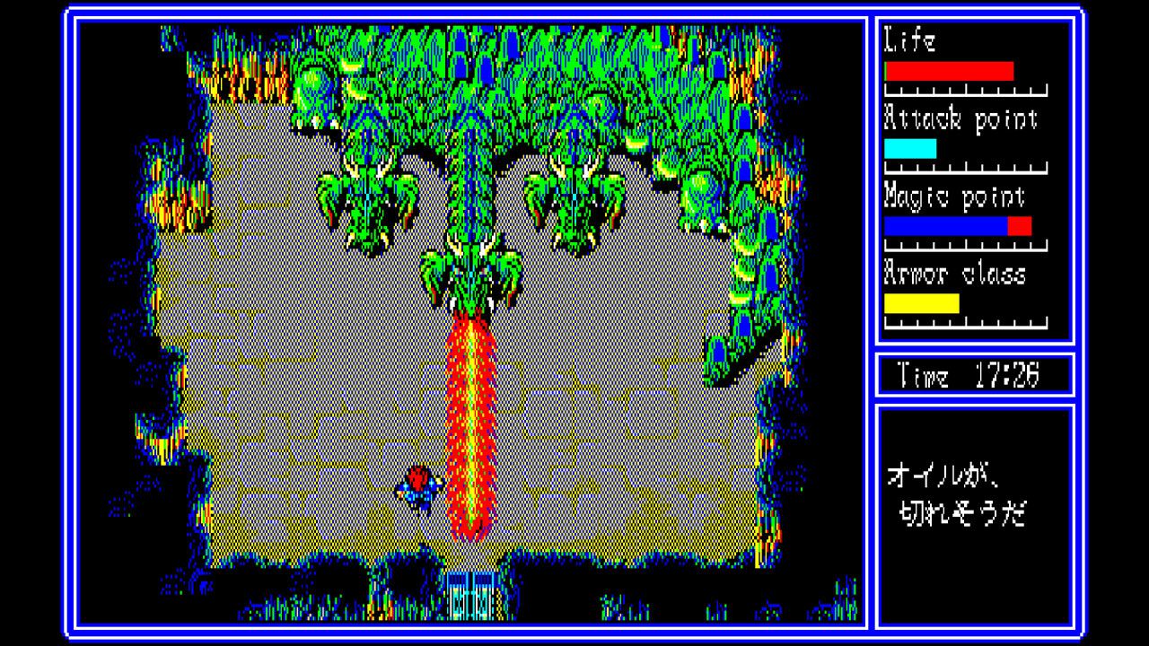 ハイドライド3 PC-8801mkIISR』Steam向けに2月25日より配信