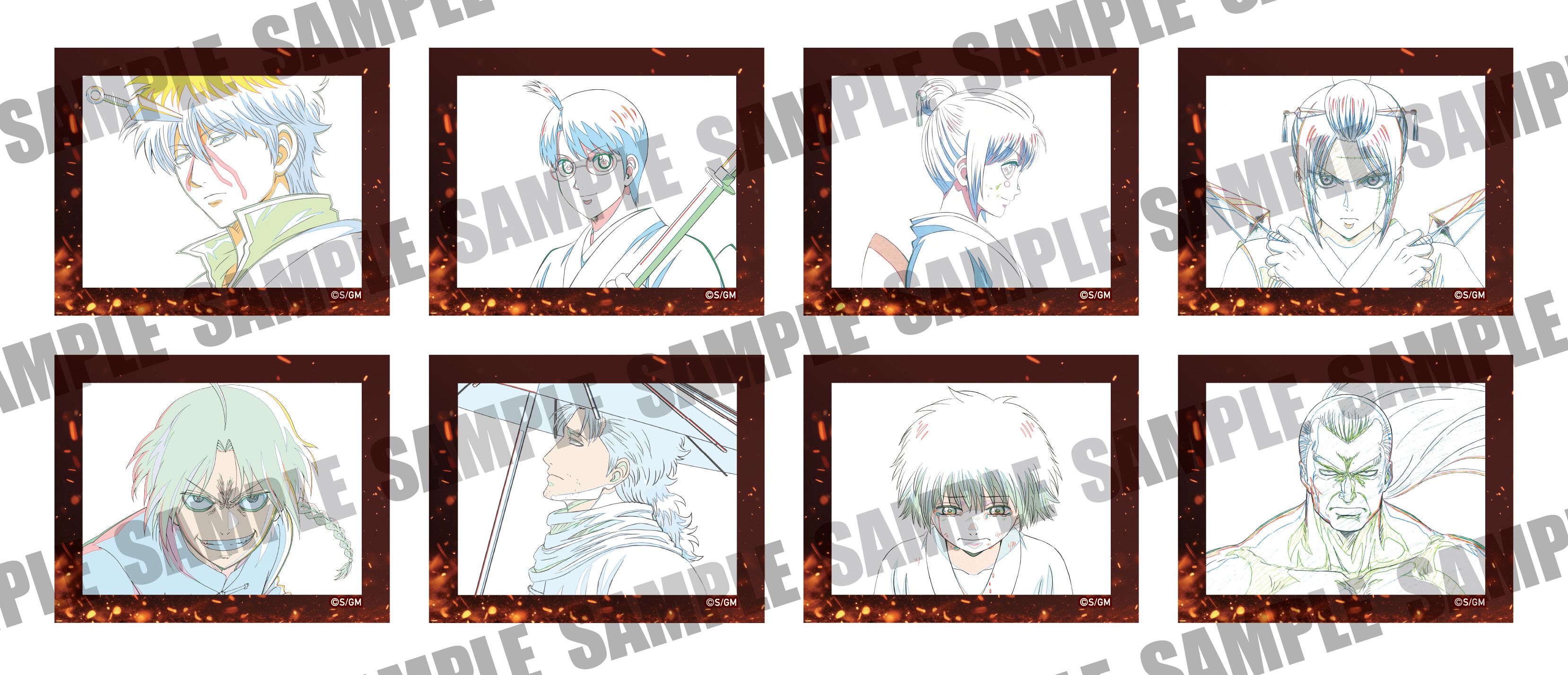 新劇場版 銀魂 -吉原大炎上-』入場者特典第2弾はアニメ原画ステッカー