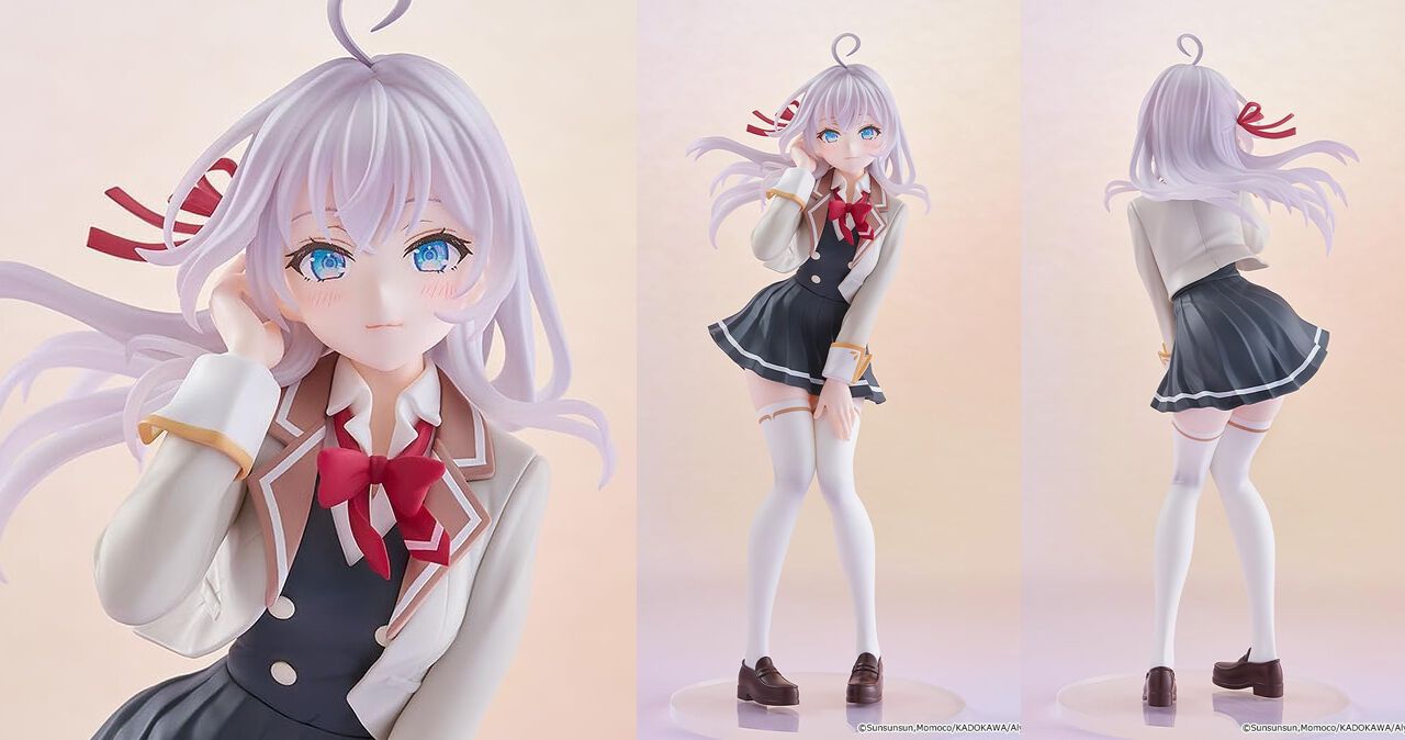 ロシデレ』制服姿のアーリャさんがLサイズで立体化。スラっと伸びた