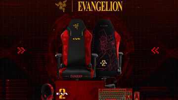 “エヴァ2号機”モデルRAZERゲーミングギアの予約受付が本日（2/19）開始。赤＆黒ベースにオレンジの差し色が映えるキーボード、マウス、ゲーミングチェアなどが登場