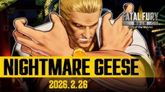 『餓狼伝説 CotW』追加キャラ“ナイトメアギース”が2月26日より配信。『ストリートファイター』とのコラボ第3弾も展開