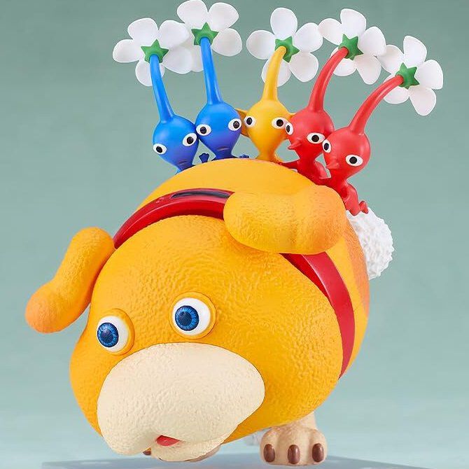 『ピクミン4』オッチンのねんどろいどフィギュアが予約開始。立ちピクミン＆くっつきピクミンのオプションパーツ付属でにぎやかに！