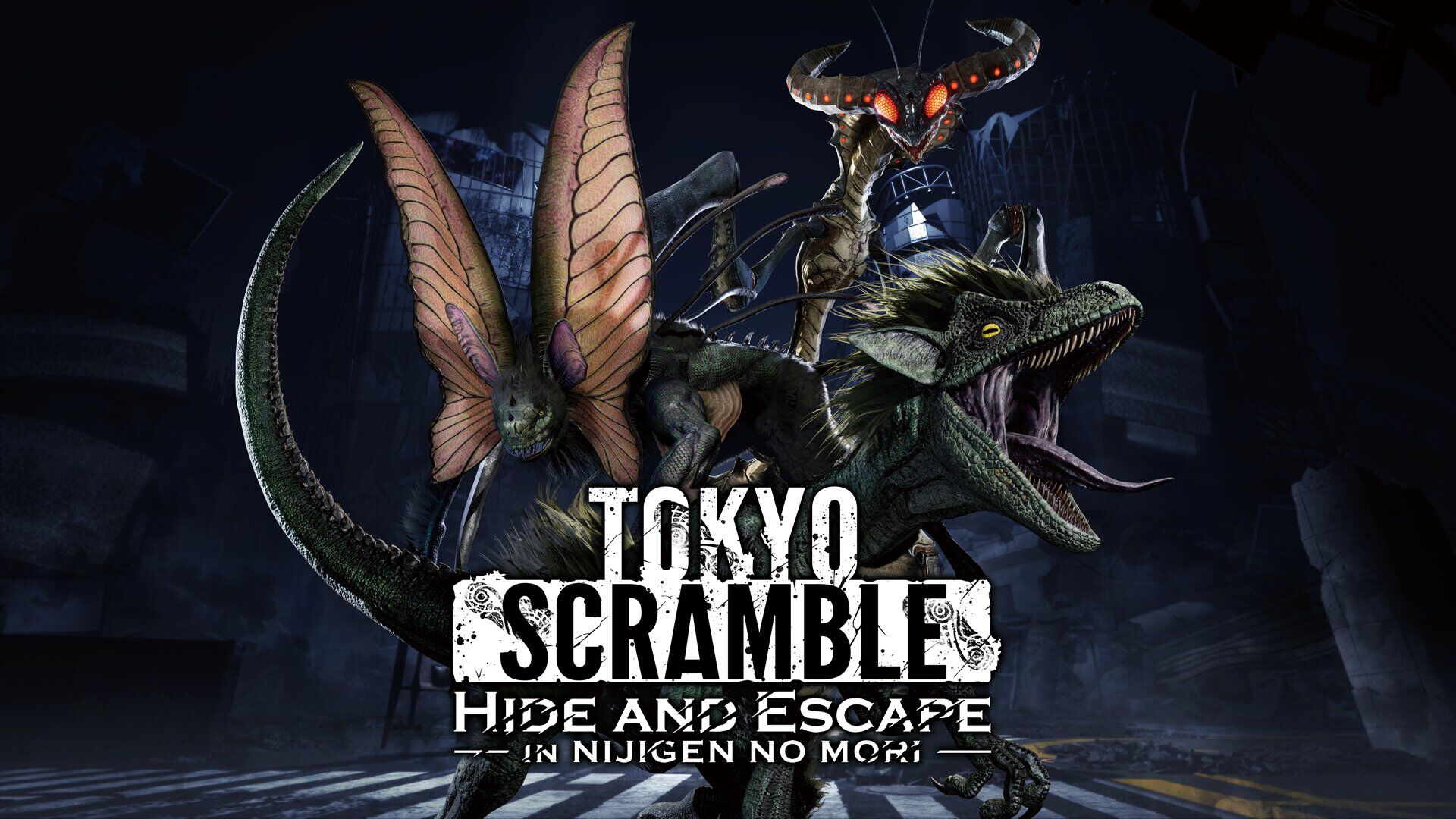 『TOKYO SCRAMBLE』の脱出アトラクションがニジゲンノモリにて3月7日オープン。恐竜に見つからないようにステルスでミッション成功を目指す
