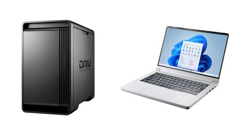 マウスコンピューターでクリエイター向けPC“DAIV”10周年記念モデルが発売。RTX5060Ti搭載デスクトップは31万円、RTX4050搭載ノートは28万円から登場、特典盛りだくさん！