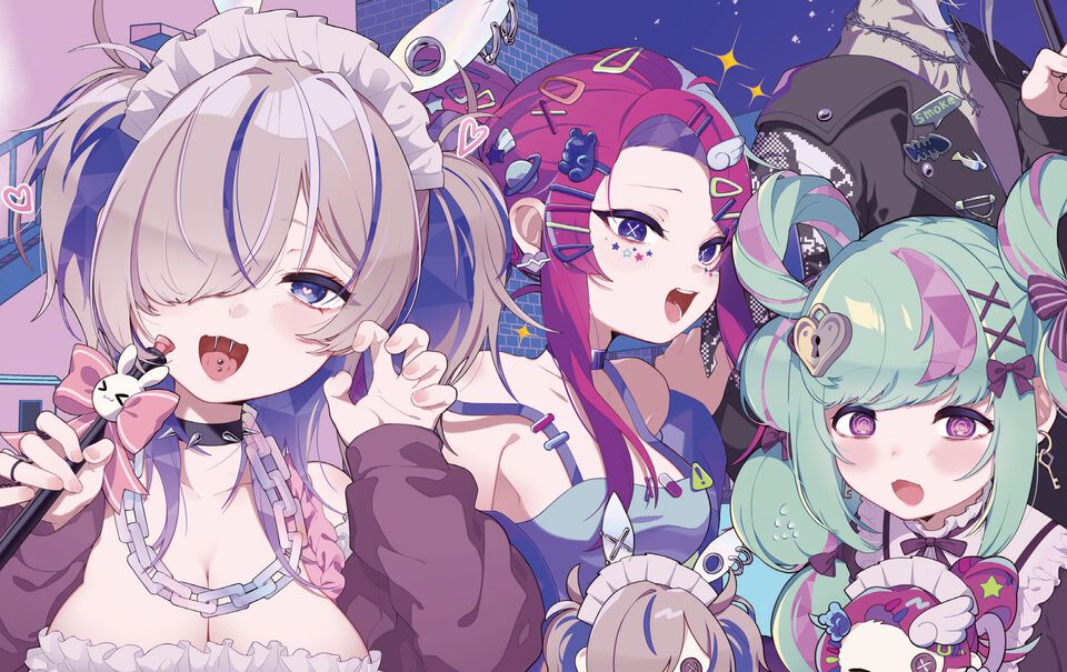 『フーカーヘイズ』Switchパッケージ版“ファミ通DXパック”には、描き下ろしB2タペストリーやアクリルチャームなどが同梱。3月26日に発売