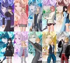 『ディシディア デュエルム FF』3月に配信決定。現代の東京に召喚された歴代『FF』キャラクターたちが入り乱れるボス討伐型チームバトル