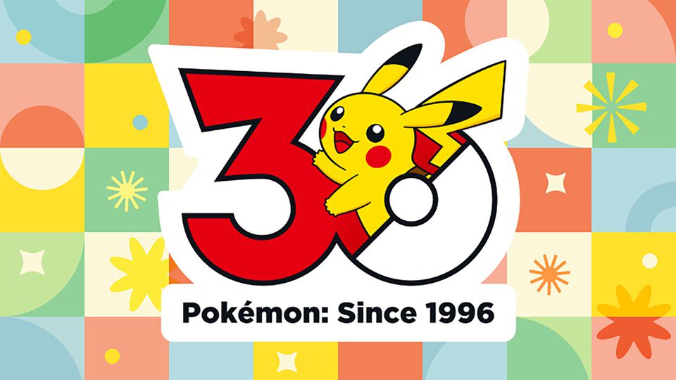『ポケットモンスター』30周年特設サイトがオープン。ポケモン1025匹の30周年ロゴアイコンがダウンロードできる
