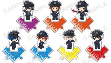 『ペルソナ』30周年×京王電鉄コラボグッズのネット予約開始。駅員衣装のミニキャラアクスタや駅名看板風チャームなどがラインアップ