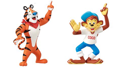 見覚えあるよね！ 朝食の定番“ケロッグ”のトニー・ザ・タイガー、メルビン、コニー、ココくんがフィギュア化。4月下旬よりガチャで発売