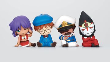 『ふしぎの海のナディア』肩ズンFig.が令和の今、ガチャで4月発売。ナディア、ジャン、ネモ、ガーゴイルがうっかり眠ってしまったかわいらしい姿で立体化