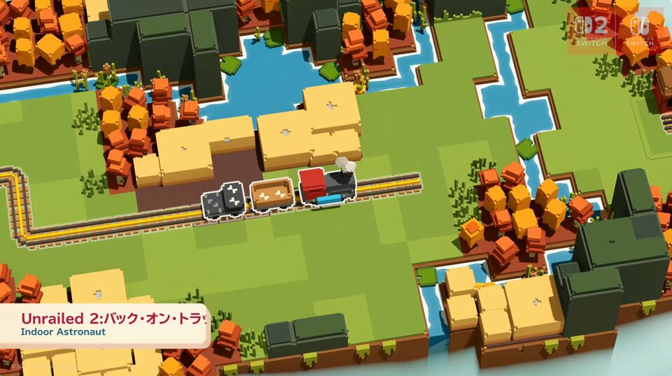 協力線路建設アクションゲーム『Unrailed 2:バック・オン・トラック』がSwitch2／Switchで5月に配信決定【インディーワールド】