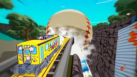 『電車アタック（Denshattack!）』超ハイテンションアクロバティック電車アクションのSwitch2版が6月18日に発売。体験版はこのあとすぐに配信【インディーワールド】