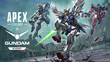 『APEX』とガンダムのコラボが3月10日よりスタート。ワイルドカードイベントのほか8種類のガンダムスキンが登場し、限定版ガンプラ3種も販売予定